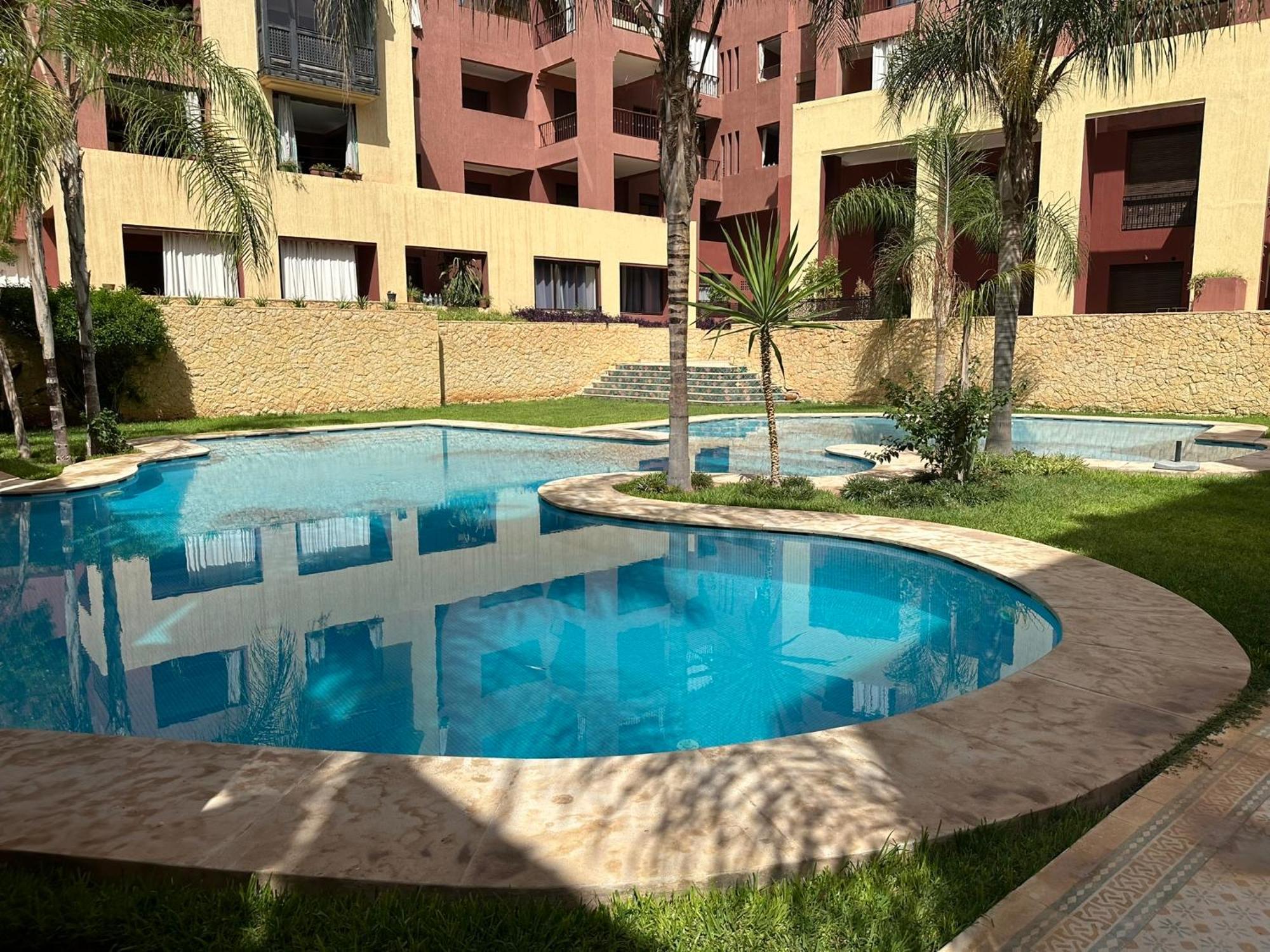 Appartement Calme, Gueliz Marrakesh Exteriör bild