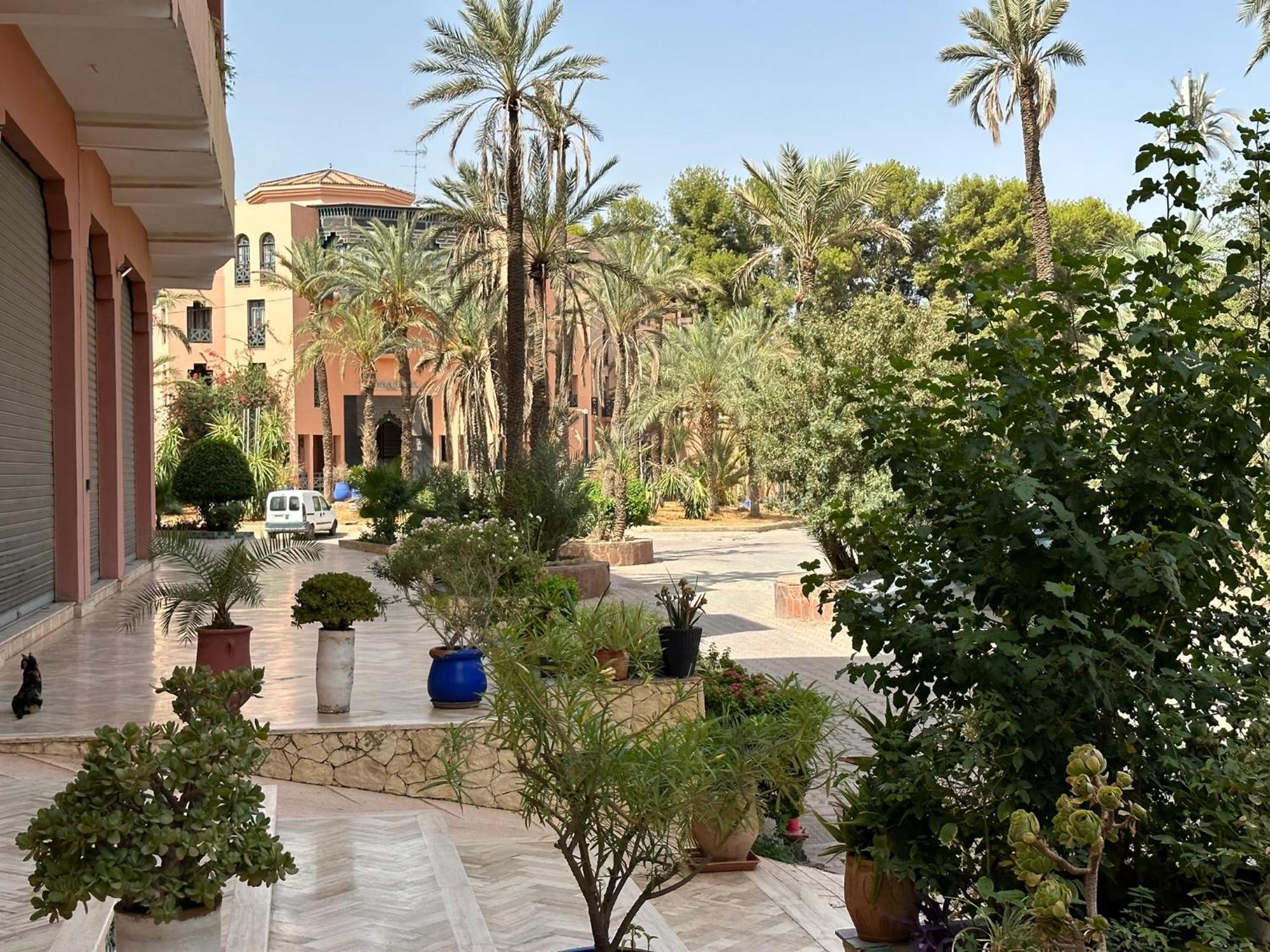 Appartement Calme, Gueliz Marrakesh Exteriör bild